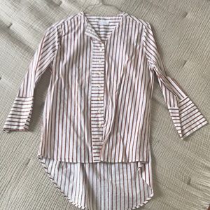 Karu Hand-Painted Striped Shirt
